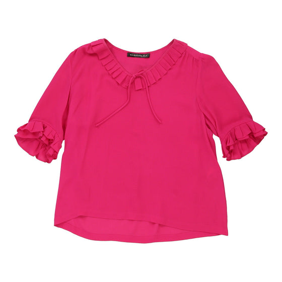 Balenciaga Blouse - Medium Pink Silk