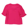 Balenciaga Blouse - Medium Pink Silk