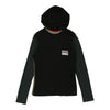 Snow Dolce & Gabbana Hoodie - Small Black Cotton Blend