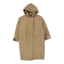  Studio 0001 Gianfranco Ferre Overcoat - Medium Beige Cotton Blend