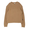 Dolce & Gabbana V-neck Jumper - XL Beige Cotton