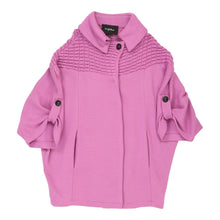  Byblos Cardigan - Medium Pink Wool Blend