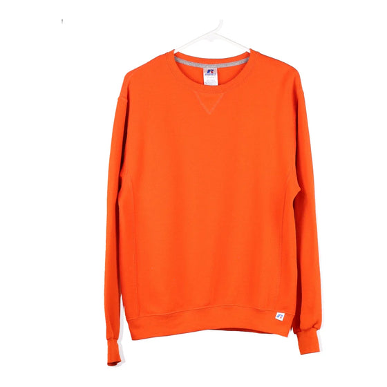 Vintage orange Russell Athletic Sweatshirt - mens small