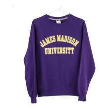  Vintage purple James Madison University Russell Athletic Sweatshirt - mens small