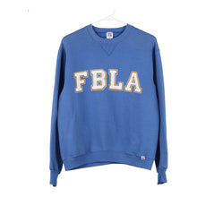  Vintage blue FBLA Russell Athletic Sweatshirt - mens medium