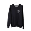 Vintage black Chubbys Grill & Garage Russell Athletic Sweatshirt - mens x-large