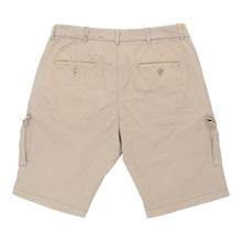  Vintage beige Conbipel Cargo Shorts - mens 35" waist