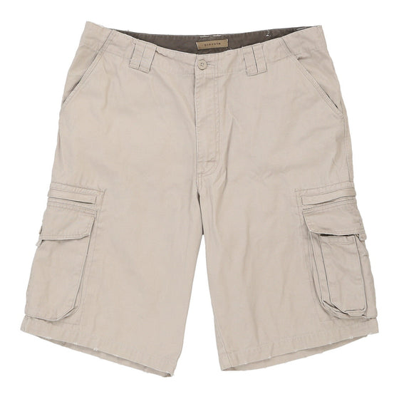 Vintage beige Provoke Cargo Shorts - mens 34" waist