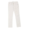 Vintage white Lee Trousers - womens 32" waist