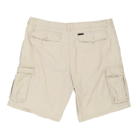 Vintage beige Blend Cargo Shorts - mens x-large