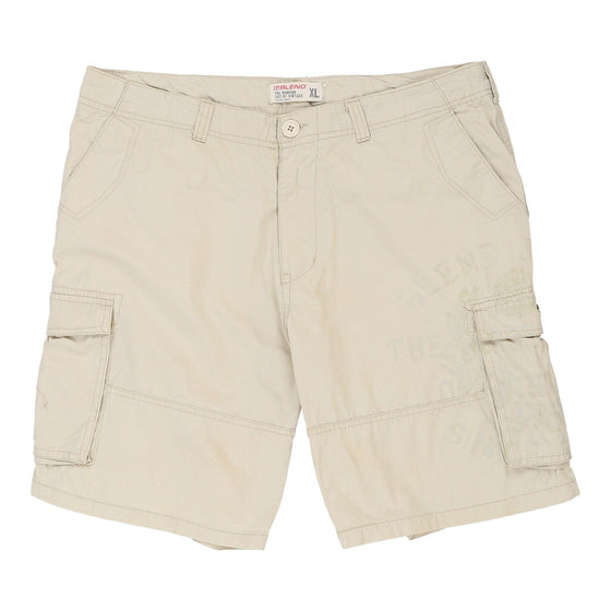 Vintage beige Blend Cargo Shorts - mens x-large