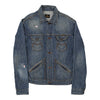 Vintage blue Maverick Denim Jacket - mens x-large