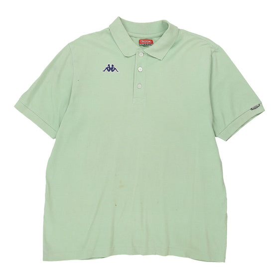 Vintage green Kappa Polo Shirt - mens large