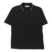  Vintage black Jim Spencer Polo Shirt - mens x-large