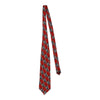 Vintage red Laura Biagiotti Tie - mens no size