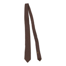  Vintage brown Cucci Tie - mens no size