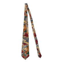  Vintage multicoloured Follow the Fleet Valentino Tie - mens no size