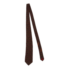  Vintage burgundy Valentino Tie - mens no size