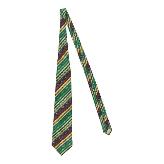 Vintage green Dolce & Gabbana Tie - mens no size