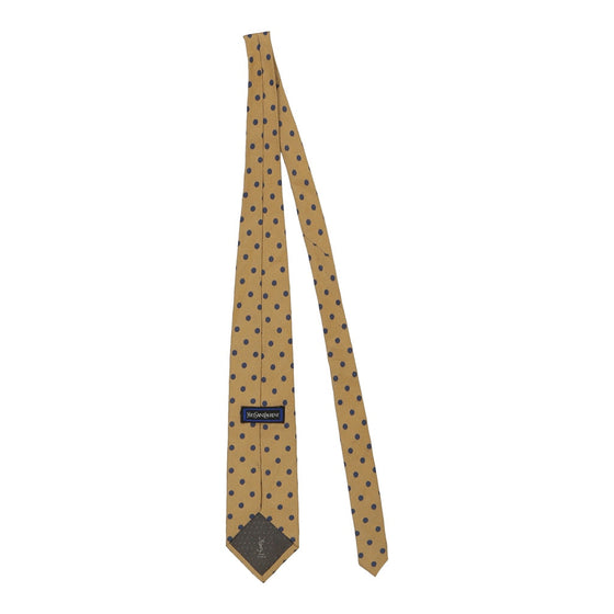 Vintage Yves 2024 Saint Laurent Beige Tie