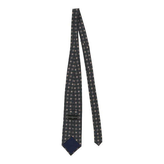 Vintage grey Roccobarocco Tie - mens no size