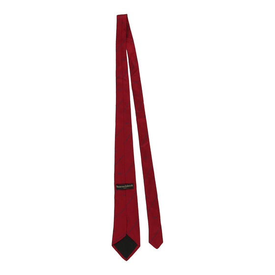 Vintage red Nazareno Gabrielli Tie - mens no size