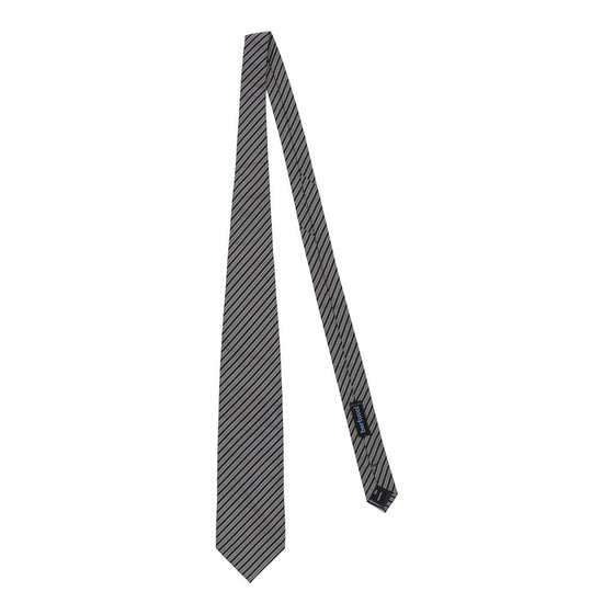 Vintage grey Pierre Cardin Tie - mens no size