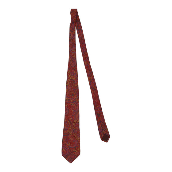 Vintage red Trussardi Tie - mens no size