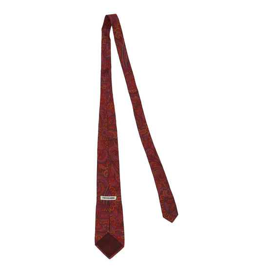 Vintage red Trussardi Tie - mens no size