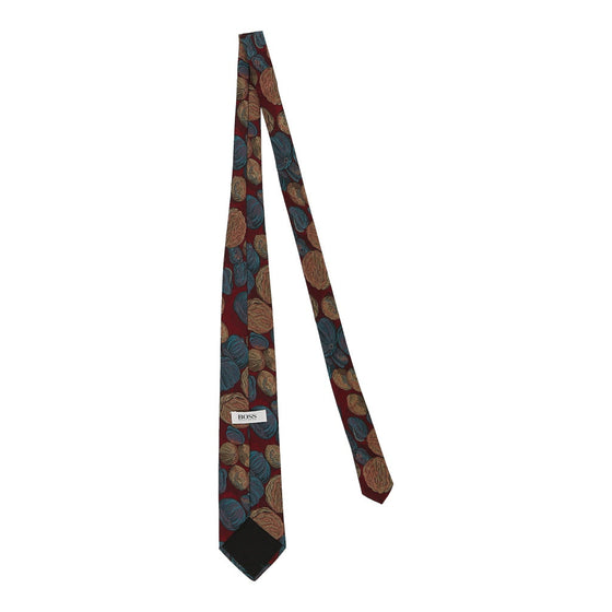 Vintage multicoloured Boss Tie - mens no size