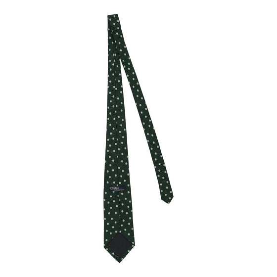 Vintage green Polo  Ralph Lauren Tie - mens no size