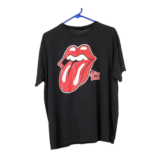 Vintage black The Rolling Stones T-Shirt - womens large