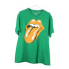 Vintage green The Rolling Stones T-Shirt - mens large