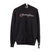 Vintage black Age 15-16 Champion Hoodie - boys x-large