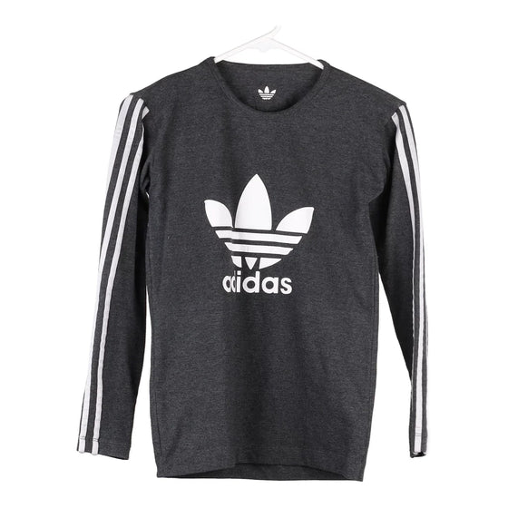 Vintage grey Age 13-14 Adidas Long Sleeve T-Shirt - girls large