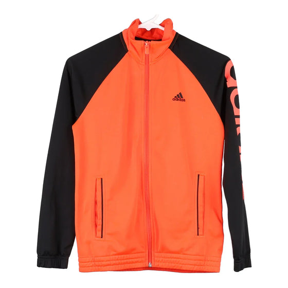 Vintage orange Age 11-12 Adidas Track Jacket - boys medium