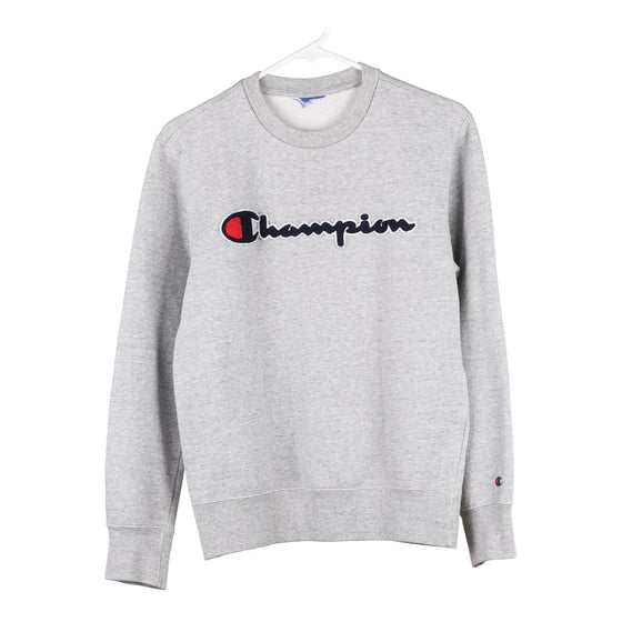 Vintage grey Age 13-14 Champion Sweatshirt - boys medium