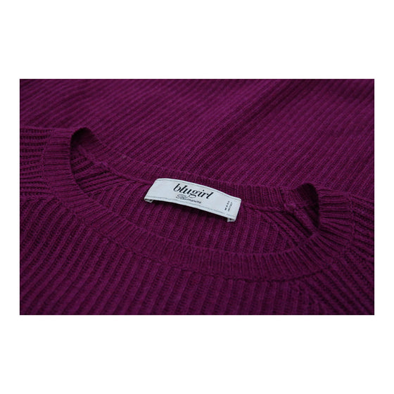 Blugirl Jumper - Medium Pink Wool Blend