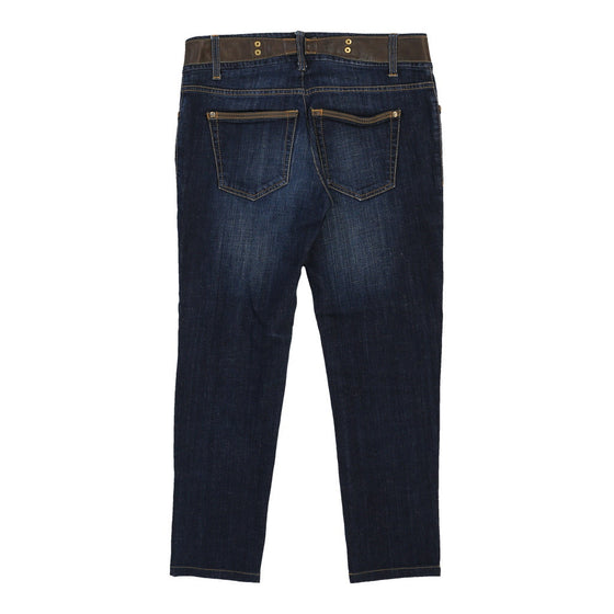 Blumarine Jeans - 30W UK 8 Blue Cotton Blend