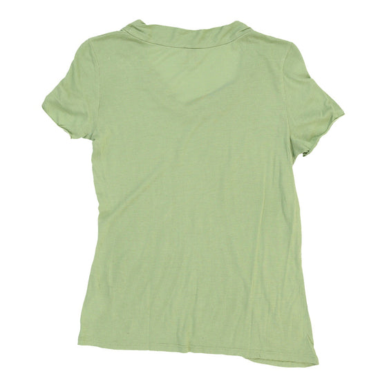 Collezioni Armani T-Shirt - Medium Green Viscose Blend