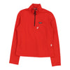 Colmar 1/4 Zip - Medium Red Polyester Blend