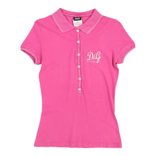  Dolce & Gabbana Polo Shirt - Small Pink Cotton