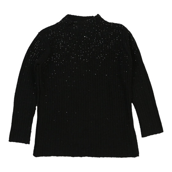 Ermanno Scervino Jumper - Medium Black Viscose Blend