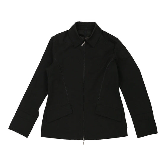 Moncler Jacket - Large Black Polyester Blend