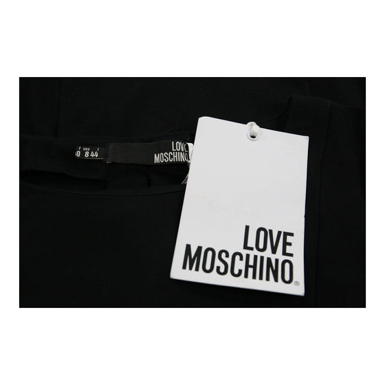 Love Moschino Midi Dress - Medium Black Viscose Blend