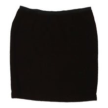  Yves Saint Laurent Mini Skirt - 38W UK 18 Brown Wool Blend