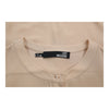 Love Moschino Blouse - Small Beige Silk