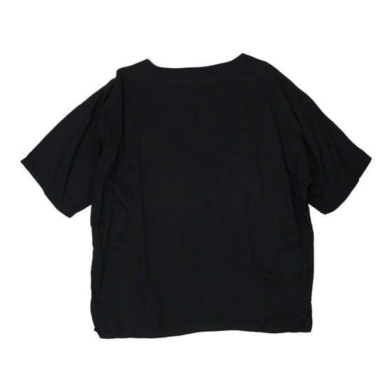 Benetton Top - 2XL Black Viscose