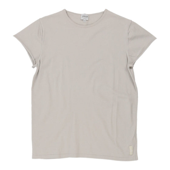 Collezioni Armani T-Shirt - Large Beige Viscose Blend