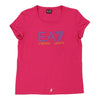 Ea7 T-Shirt - Medium Pink Cotton Blend